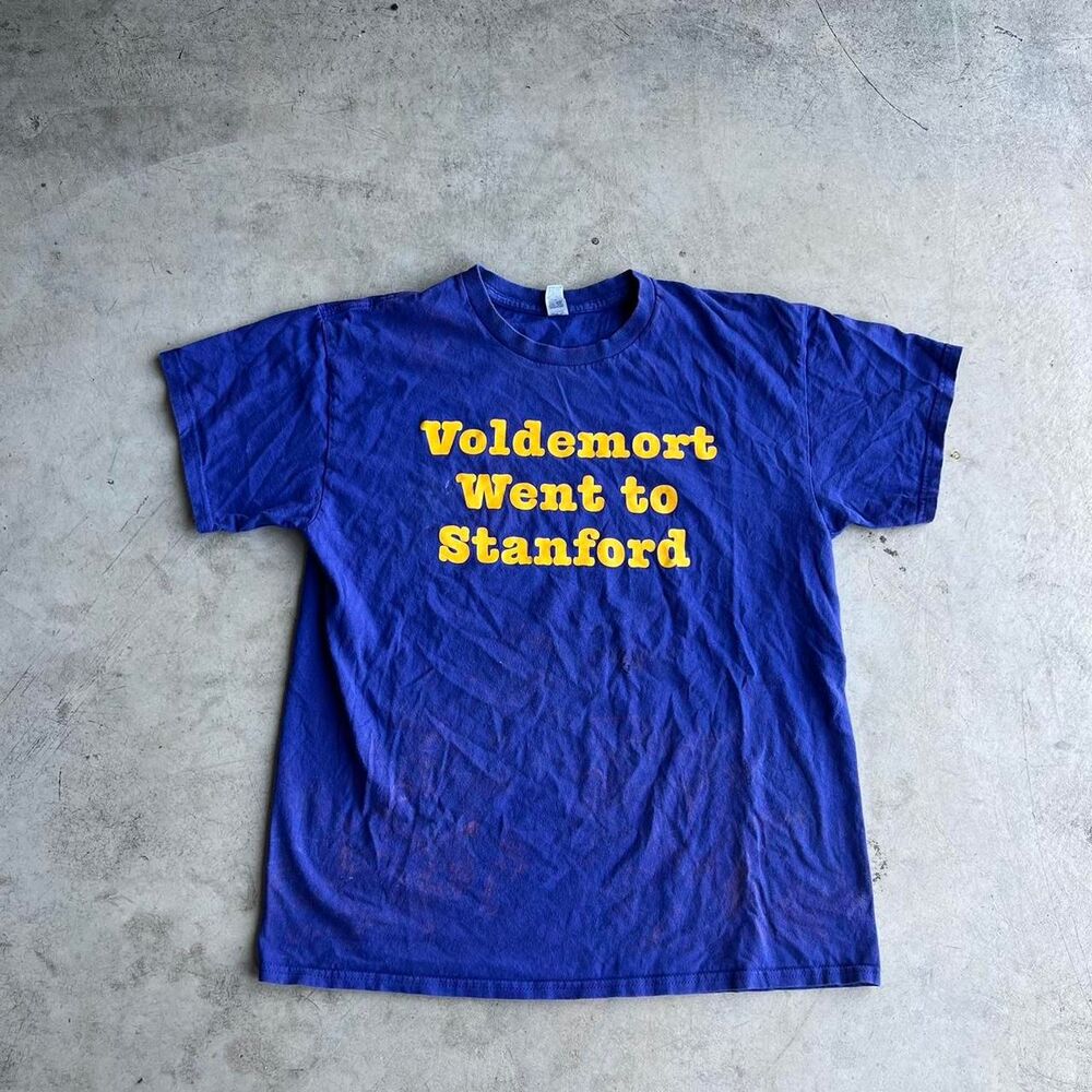 Voldemort Went to Stanford y2k tee mens size XL